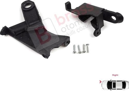 Toyota Corolla X E140 E150 Altis 2006-2010 8119412050 İçin Sağ Ön Far Ayak Tamir Seti 