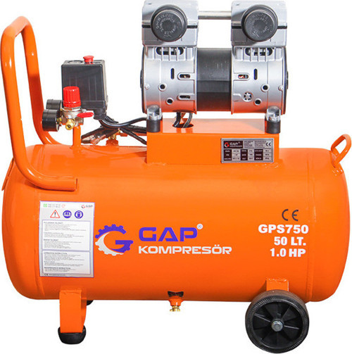 Hava Kompresörü Sessiz Ve Yağsız 50 Lt 1 Hp