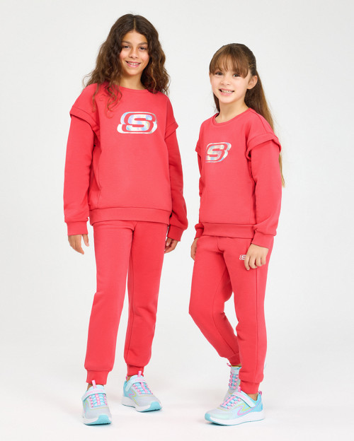 G Essential Crew Neck Sweatshirt PEMBE SWEATSHIRT SK232073-831