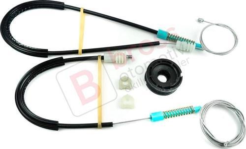 Volvo C70 873 1998-2005 Cabrio Convertible CC İçin Sol Cam Kriko Tamir Seti