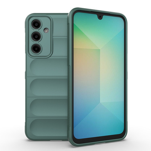 Galaxy A17 Kılıf Esnek TPU Oyuklu Arka Yüzey Tasarımlı Etnik Silikon Kılıf