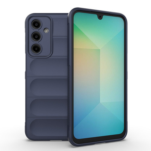 Galaxy A17 Kılıf Esnek TPU Oyuklu Arka Yüzey Tasarımlı Etnik Silikon Kılıf