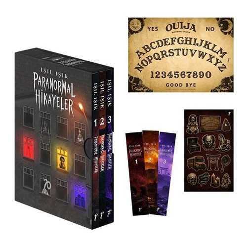 Paranormal Hikayeler Seti - 3 Kitap Takım - Kutulu