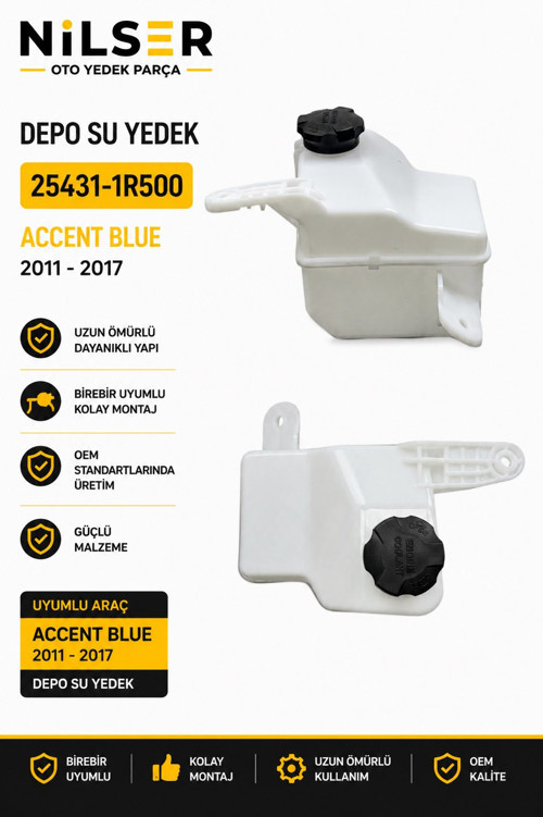 Hyundai Accent Blue Ön Yedek Su Depo 2011-2017