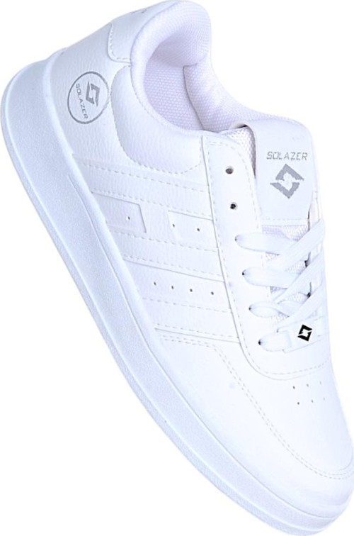 037 Zn Cilt Beyaz Kadın Sneaker Ayakkabı