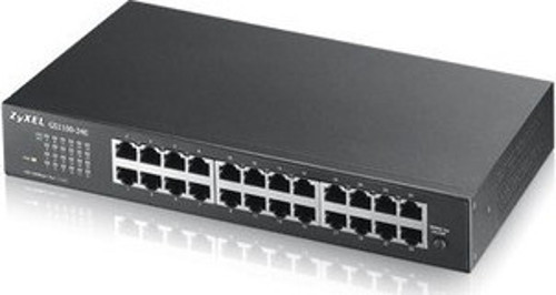Zyxel GS1100-24E 24-Port 10/100/1000Mbps Tak-Kullan Port-Önceliklendirme Destekli Yönetilemeyen
