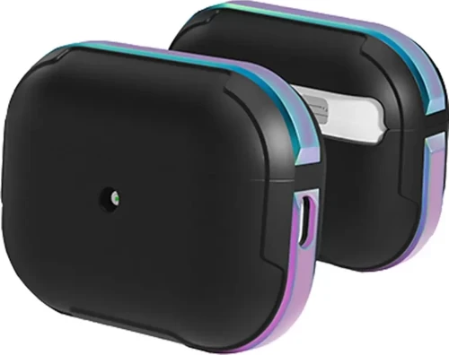 Airpods 3 (3.nesil) MO-A8 Armor Kılıf - Rainbow