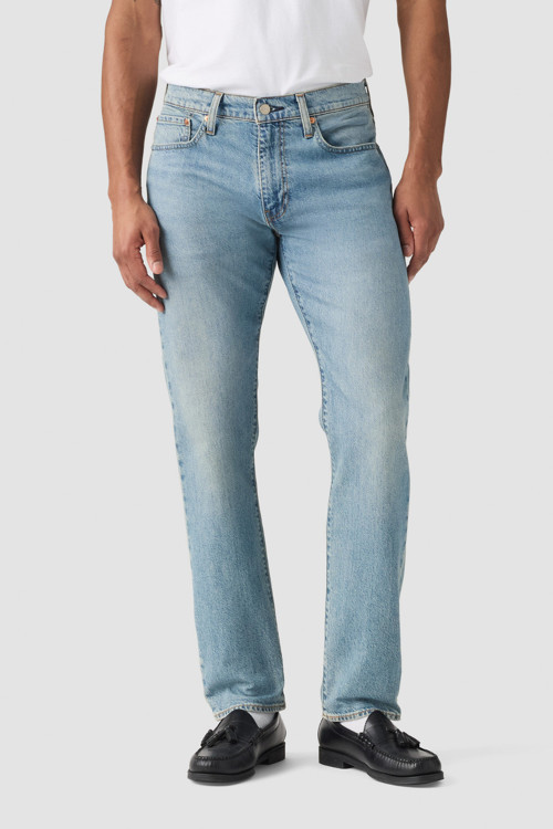 502 Erkek Taper Just Say Hı Med Indigo Erkek Jean - A2088-0078