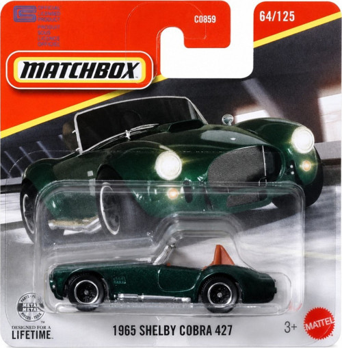 C0859 Matchbox 1:64 Tekli Arabalar 1965 SHELBY COBRA 427 JHP11