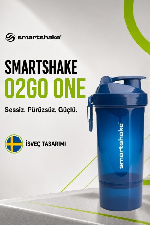 Original2Go One Serisi 800 ml Navy Mavi Protein Shaker