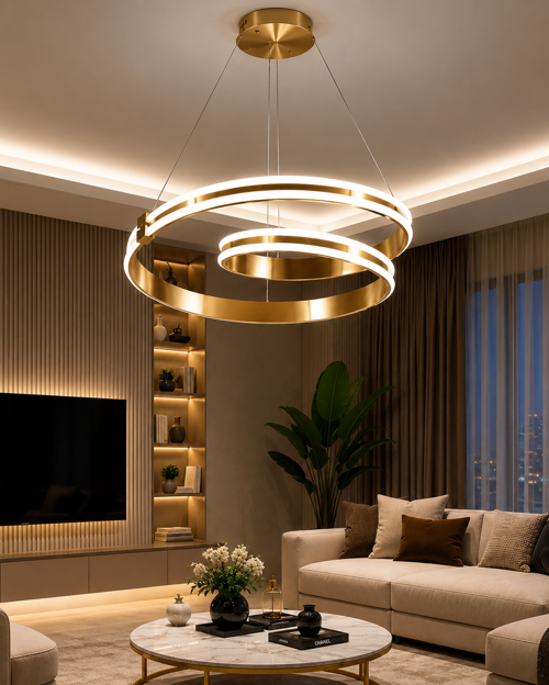 Parla Ledli Avize Kumandalı 3 Renk CT-8630