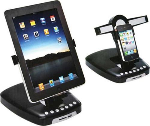 Mıkado Mp-300 Fm  Iphone Ipad Destekli Müzik Kutusu Siyah Gri