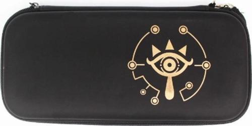 Nintendo Switch Oyun Konsolu Uyumlu Taşıma Çantası Kılıf Siyah Desenli