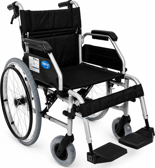 Comfort Plus Hafif Alüminyum Tekerlekli Sandalye | Rahat, Katlanabilir Model DM-9081 PROCARE 50 cm