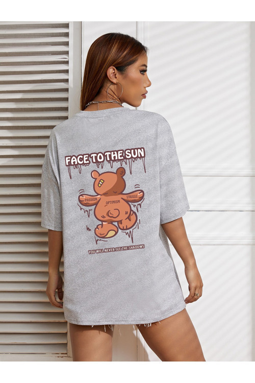 Unisex The Sun Tasarım Tshirt