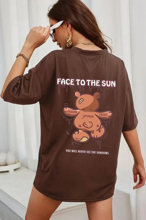 Unisex The Sun Tasarım Tshirt