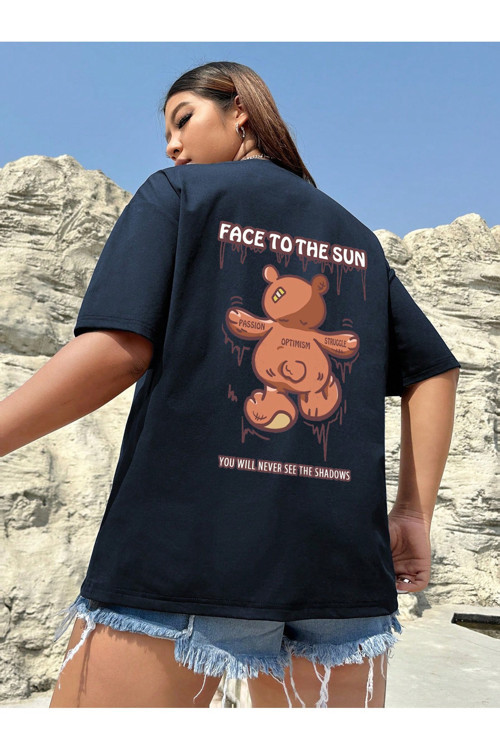 Unisex The Sun Tasarım Tshirt