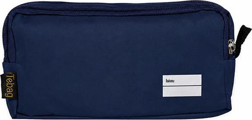 Tebag İki Gözlü Lacivert Kalem Çantası
