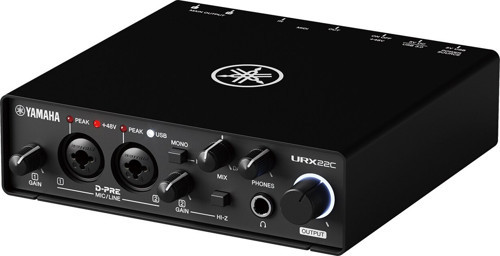 URX22C 2 Giriş 2 Çıkış 32 Bit USB Ses Kartı