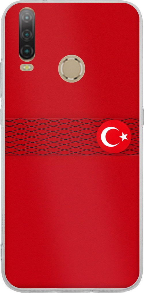 General Mobile GM 10 Uyumlu Türk Milli Takım Izgara Desenli Forma Baskılı Silikon Kılıf