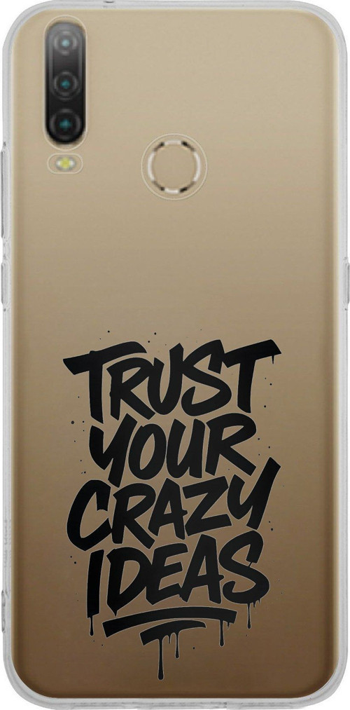 General Mobile GM 10 Uyumlu Crazy Trust Baskılı Silikon Kılıf