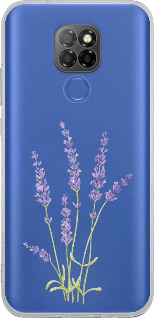General Mobile GM 20 Uyumlu Lavanta Çiçek Tasarımlı Baskılı Silikon Kılıf