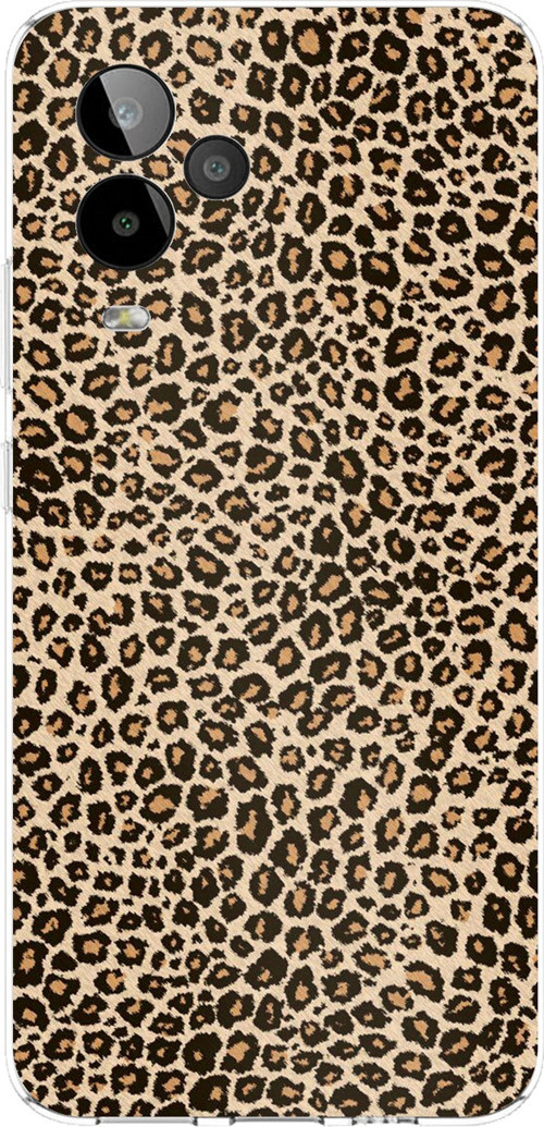 General Mobile GM 24 PRO Uyumlu Leopar Tasarımlı Baskılı Silikon Kılıf