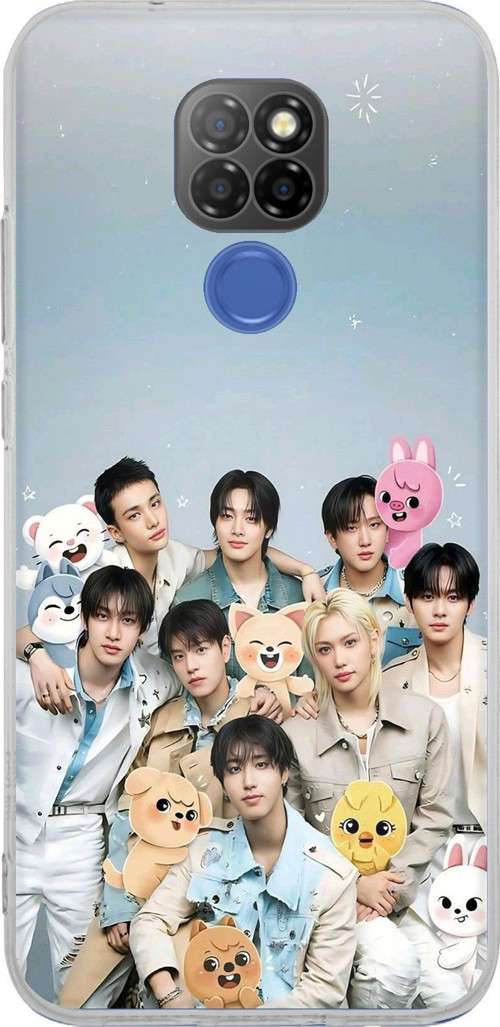 General Mobile GM 20 Uyumlu Tray Kids K-Pop Grubu ve SKZOO Temalı Baskılı Silikon Kılıf