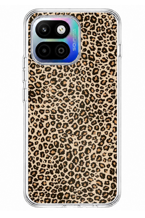 General Mobile GM 26 One 5G Uyumlu Leopar Tasarımlı Baskılı Silikon Kılıf