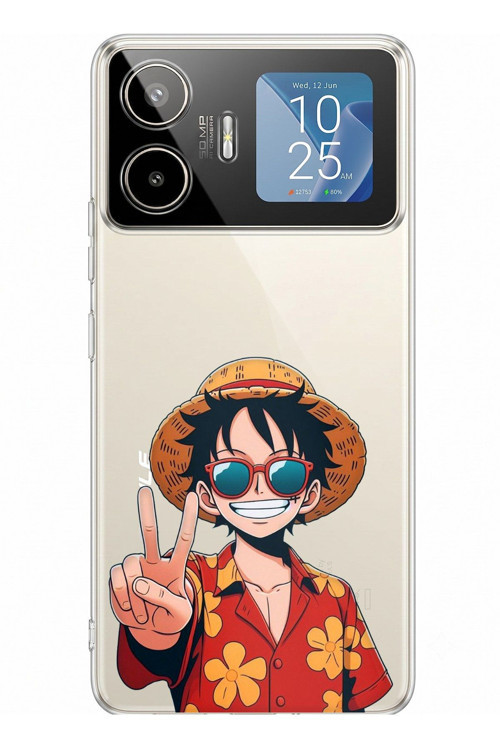 General Mobile GM 26 PRO Uyumlu Monkey D. Luffy Tasarımlı Baskılı Silikon Kılıf