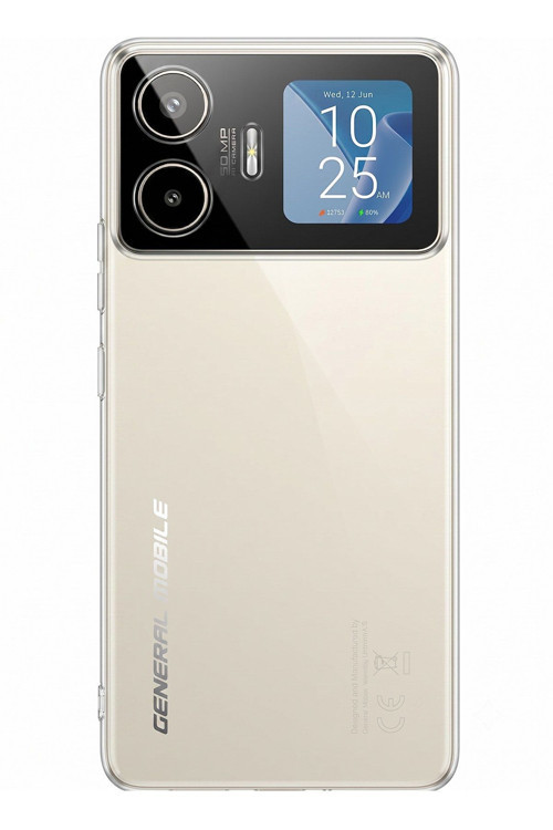 General Mobile GM 26 PRO Uyumlu Şeffaf Silikon Kılıf