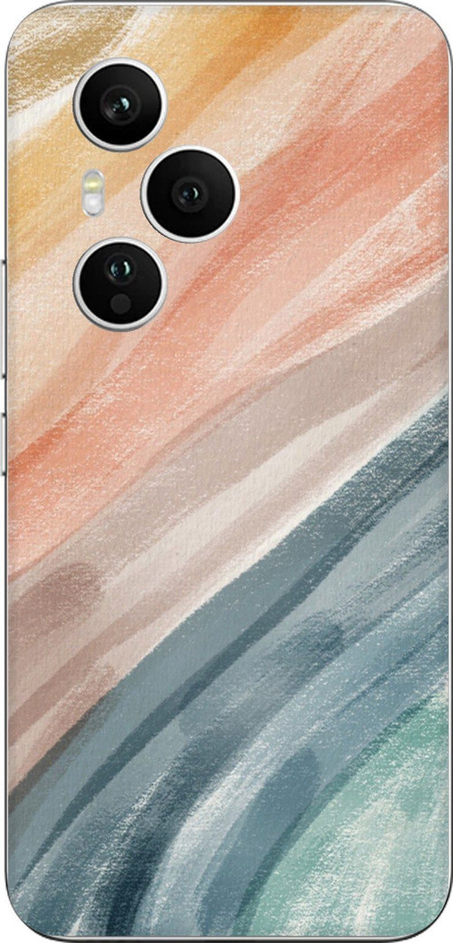 Honor 400 PRO Uyumlu Modern Renk Paleti Baskılı Silikon Kılıf