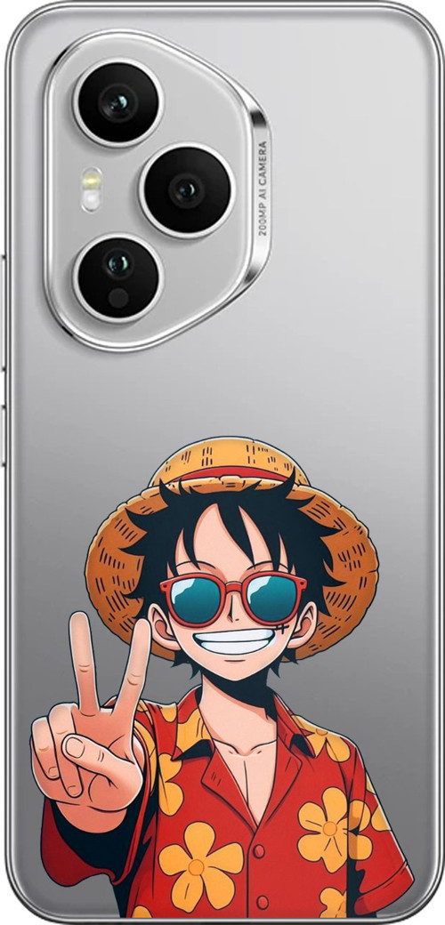 Honor 400 PRO Uyumlu Monkey D. Luffy Tasarımlı Baskılı Silikon Kılıf