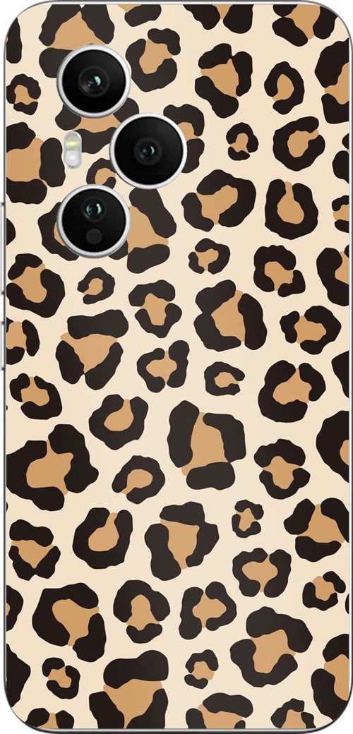 Honor 400 PRO Uyumlu Vahşi Zarafet Leopar Desenli Baskılı Silikon Kılıf