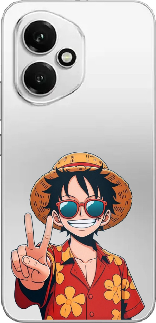 Honor 400 Uyumlu Monkey D. Luffy Tasarımlı Baskılı Silikon Kılıf