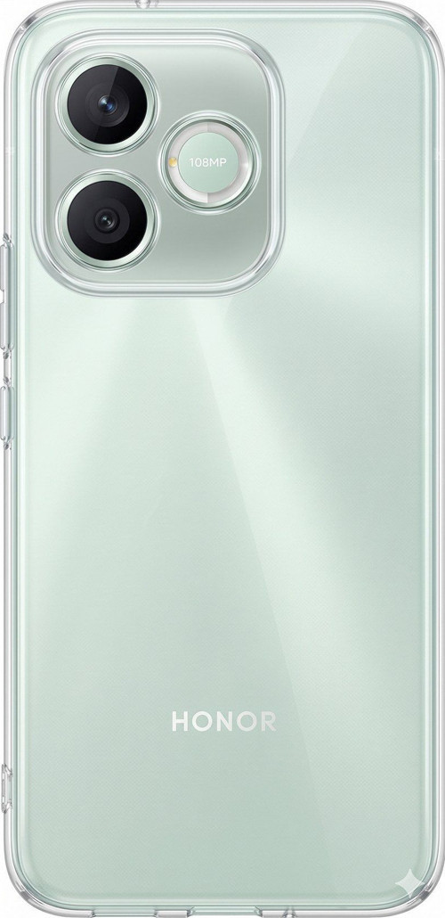 Honor 600 Lite Uyumlu Şeffaf Silikon Kılıf