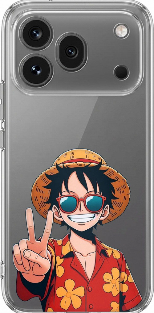 Honor 600 Pro Uyumlu Monkey D. Luffy Tasarımlı Baskılı Silikon Kılıf