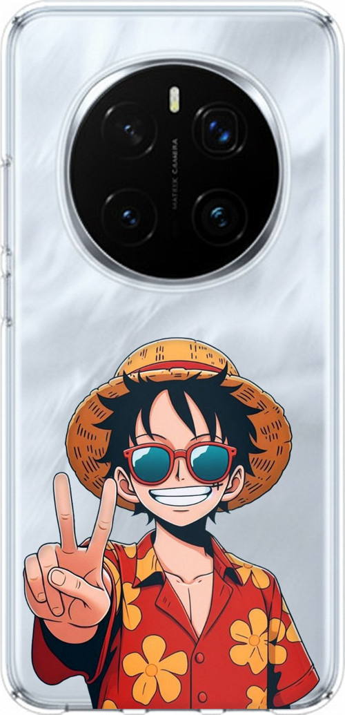 Honor Magic 7 PRO Uyumlu Monkey D. Luffy Tasarımlı Baskılı Silikon Kılıf