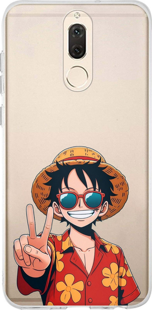 Huawei Mate 10 Lite Uyumlu Monkey D. Luffy Tasarımlı Baskılı Silikon Kılıf