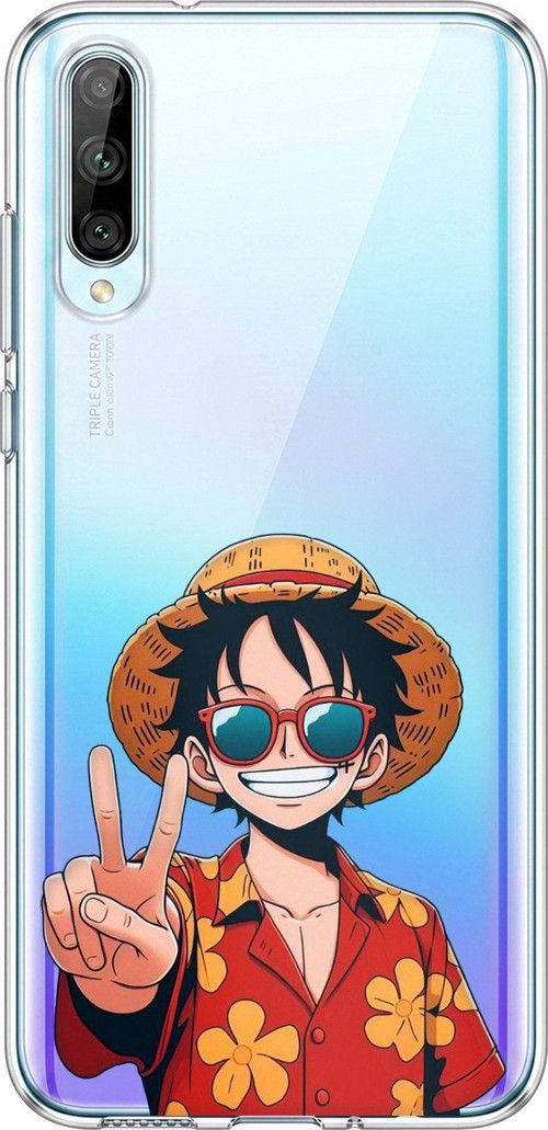 Huawei P Smart S Uyumlu Monkey D. Luffy Tasarımlı Baskılı Silikon Kılıf