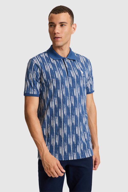 Erkek Açık Lacivert Regular Fit Polo Yaka Tişört 50322387-VR059
