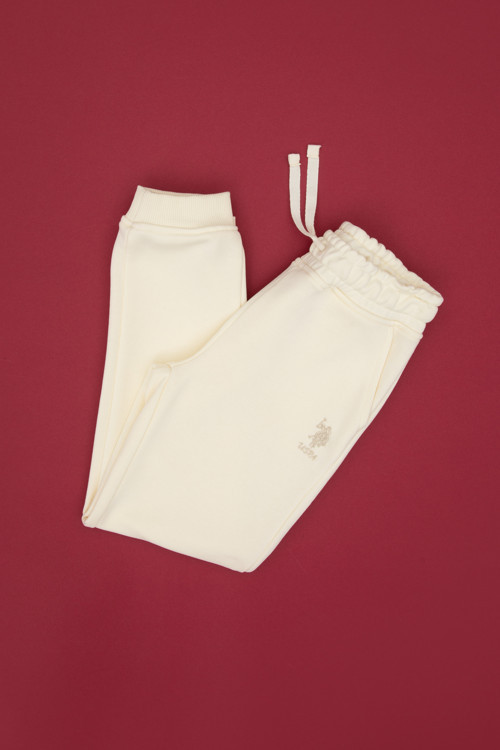 Kız Çocuk Krem Jogger Eşofman Altı 50314941-VR256