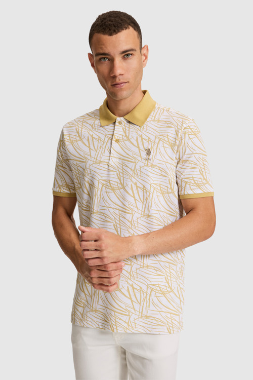 Erkek Bej Regular Fit Polo Yaka Tişört 50327014-VR011