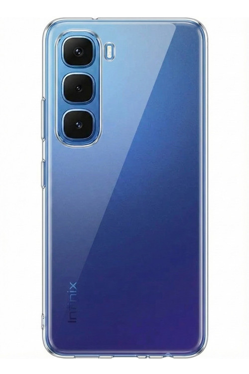 Infinix Hot 60 - Hot 60i Uyumlu Şeffaf Silikon Kılıf