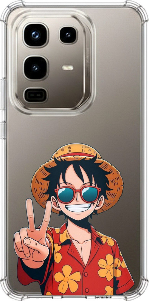 Infinix Note 50 PRO Uyumlu Monkey D. Luffy Tasarımlı Baskılı Silikon Kılıf