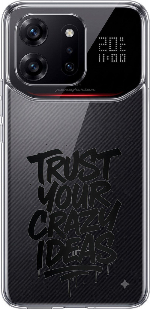 Infinix Note 60 Ultra Uyumlu Crazy Trust Baskılı Silikon Kılıf