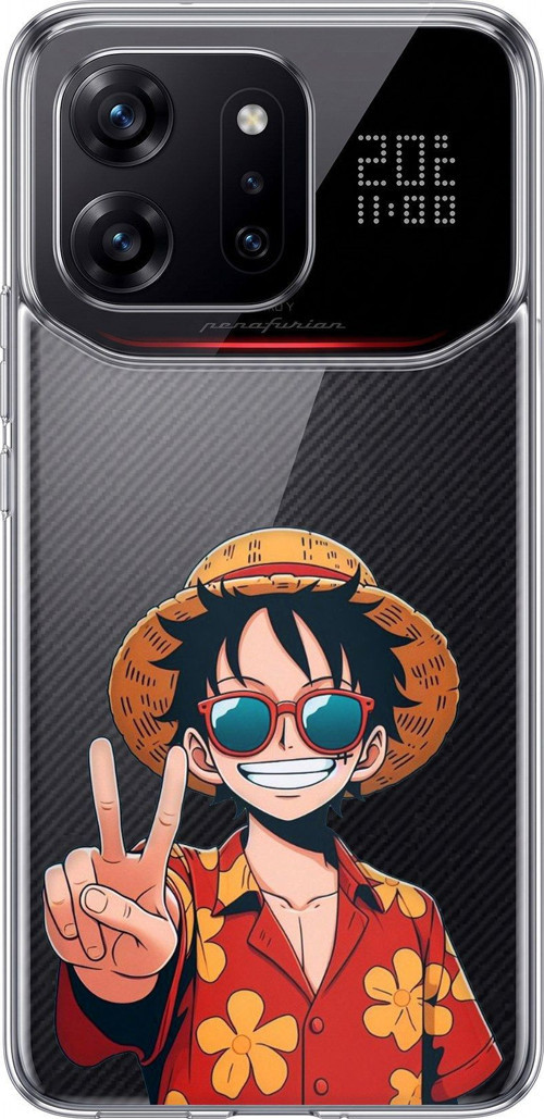 Infinix Note 60 Ultra Uyumlu Monkey D. Luffy Tasarımlı Baskılı Silikon Kılıf