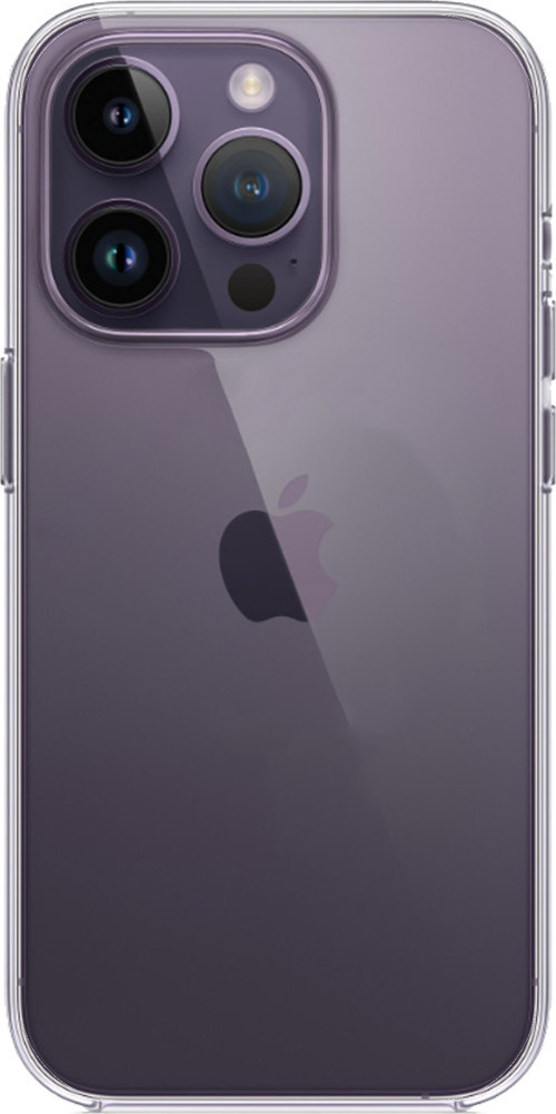 iPhone 14 PRO MAX Uyumlu Şeffaf Silikon Kılıf