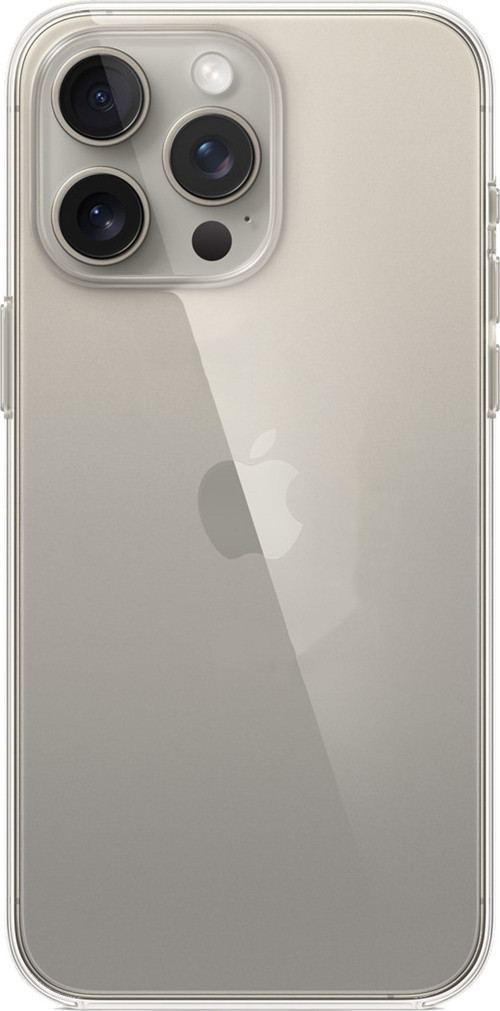 iPhone 15 PRO MAX Uyumlu Şeffaf Silikon Kılıf