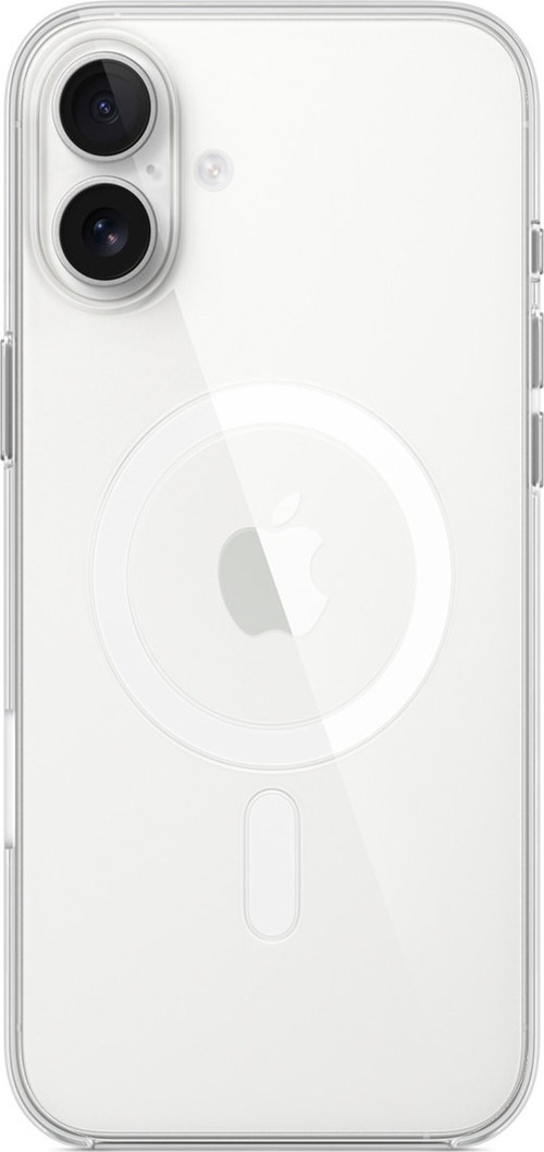 iPhone 16 PLUS Uyumlu Şeffaf Silikon Kılıf